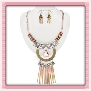 🪴Necklace Earrings Set